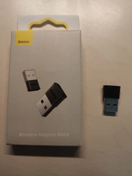 Беспроводной адаптер Bluetooth Baseus Wireless Adapter BA04 Black (ZJBA000001) фото от покупателей 2