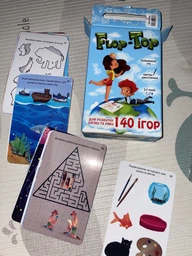 Настольная развивающая игра Strateg Flop-Top (укр) (30868) фото от покупателей 1