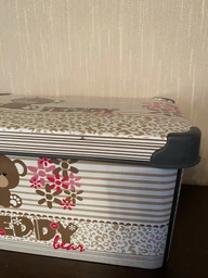Коробка для зберігання Violet House 0647 DECOR TEDDY 10л фото від покупців 3