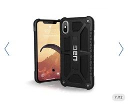 Чехол противоударный UAG Monarch (Original) для Iphone X/XS/10 Black IPHX-M-BLK фото от покупателей 6