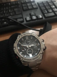 Чоловічі годинники Casio GST-B100D-1AER фото від покупців 1