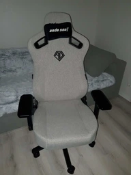 Комп'ютерне крісло для геймера Anda Seat Kaiser 3 XL Skin-Eco White (AD12YDC-XL-01-W-PVC) фото від покупців 2