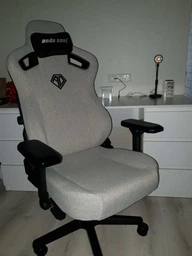 Комп'ютерне крісло для геймера Anda Seat Kaiser 3 XL Skin-Eco White (AD12YDC-XL-01-W-PVC) фото від покупців 5
