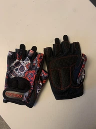 Жіночі рукавички для фітнесу Contraband Pink Label 5237 Sugar Skull Gloves (Рожевий S) фото від покупців 11
