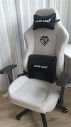 Кресло для геймеров Anda Seat Phantom 3 Size l Dark Gray Fabric (ad18y-06-gb-f) фото от покупателей 3