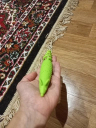 Іграшка для кішок Collar Мишка гумова GiGwi Refillable Catnip 16.5 см Зелена (2347Collar) фото від покупців 1