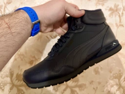 Мужские ботинки Puma ST Runner v3 Mid L Parisian 38763804 42.5 (8.5UK) Темно-синие (4065449583589) фото от покупателей 4