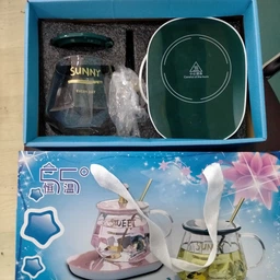 Чашка на USB-підставці з підігрівом Qween Stenson YG01315 400 мл зелений