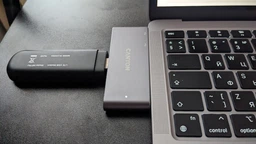 Мультипортовая док-станция Canyon 5-в-1 USB Type C (CNS-TDS05DG)