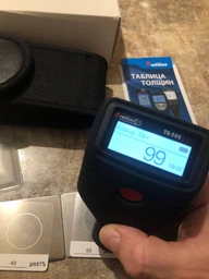 Толщиномер Profiline TG-588 Ultra (Fe+Zn+NFe металлы+металлизированная шпатлевка, расширенная гарантия, работа с приложением) фото от покупателей 7