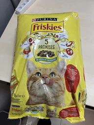 Сухой корм для взрослых кошек Purina Friskies с говядиной, курицей и овощами 10 кг фото от покупателей 7
