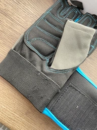 Рукавички для фітнесу Tavialo чоловічі L Black-Gray-Blue (189202008) фото від покупців 8
