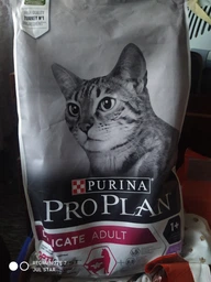 Purina Pro Plan Cat Adult Delicate Turkey сухой корм для кошек с чувствительным пищеварением 1,5 кг фото от покупателей 7