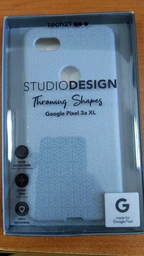 Протиударний чохол з антимікробним покриттям Tech21 Studio Design для Google Pixel 3a XL Black