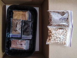 Набір для вирощування мікрозелені Panda microgreen на 7 врожаїв (7 видів культур)