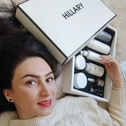 Подарунковий набір Hillary для комплексного догляду за жирною та проблемною шкірою: Крем для жирної шкіри, Мус-маска, Олійний флюїд, Гіалуронова сироватка, Убтан, Гідрофільна олія, Очищуюча пінка, Тонік Perfect 9 HI-11-314 фото від покупців 18