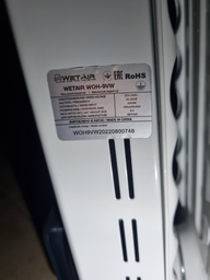 Масляный радиатор WetAir WOH-9VW фото от покупателей 1
