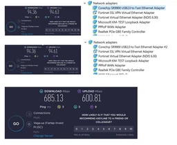 Адаптер Dynamode USB 3.0 - RJ45 Gigabit Lan с 3-х портовым хабом USB 3.0 (USB3.0-Type-A-RJ45-HUB3)