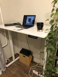 Стол с электрорегулировкой высоты RZTK eDesk 2 1200 х 600 мм Black фото от покупателей 1