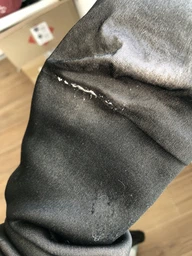 Колготки капроновые Зимние утепленные флисом с эффектом голых ножек S Black фото от покупателей 2
