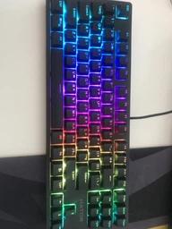 Клавиатура проводная Hator Rockfall TKL Mecha Green USB Black (HTK-620) фото от покупателей 2