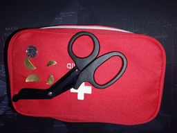 Тактичні медичні ножиці, ножиці парамедичні, чорного кольору, TTM-01 A №1