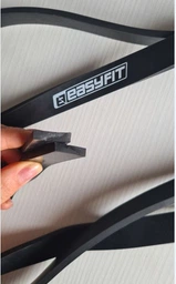 Резиновые петли EasyFit Origin 2-45 кг (набор из 3 шт для фитнеса, тренировок, подтягиваний, резина тренировочная для турника, резинка-эспандер) EFNEW-0245-logo фото от покупателей 4