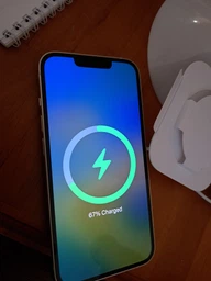 Беспроводное зарядное устройство Apple MagSafe Charger White (MHXH3ZE/A) фото от покупателей 7
