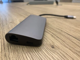 USB-хаб Dynamode USB3.1 Type-C to HDMI + 3xUSB3.0 + Gigabit LAN + USB Type-C Charging + SD/MicroSD до 4K HD 3840x2160 (Dock-USB-TypeC-HDMI-USB3.0-RJ45) фото від покупців 2