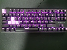 Клавіатура Hator Rockfall EVO TKL Optical ENG/UKR/RUS (HTK-633) Lilac USB фото від покупців 7