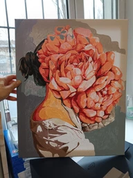 Картина за номерами Brushme Загадка півоній 40 x 50 (BS52100) фото від покупців 1