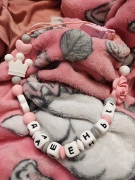Держатель для соски именной (силиконовый) Little princess фото от покупателей 4