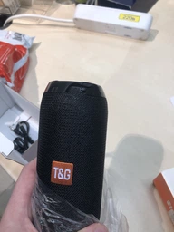 Бездротова портативна Bluetooth стерео колонка T & G 117 BLACK