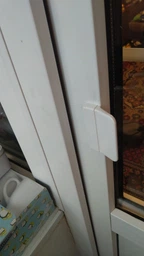 Балконная ручка курильщика ухват пластиковая белая фото от покупателей 1