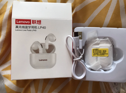 Бездротові навушники Lenovo LP40 Plus з кейсом / Навушники з мікрофоном Bluetooth для iPhone та Андроїд White фото від покупців 2