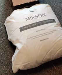 Подушка пуховая MirSon 5% пух №2760 Extra (мягкая) 70x70 см (2200005193662) фото от покупателей 3