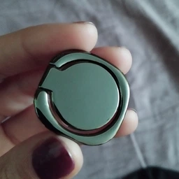Тримач для телефону PopSockets з кільцем металевий золотистий фото від покупців 6