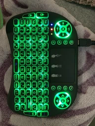 Клавиатура для телевизора KEYBOARD беспроводная с подсветкой (Через USB адаптер) Черная (893391) фото от покупателей 13