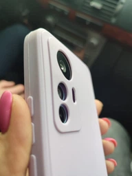 Силиконовый чехол Soft Touch для Xiaomi 12T Малиновый фото от покупателей 3