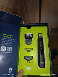 Электростанок PHILIPS OneBlade QP6541/15 с лезвием 360 фото от покупателей 1