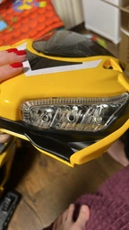 Дитячий електромотоцикл SPOKO SP-518 жовтий