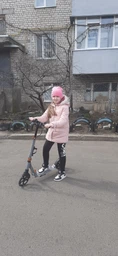 Дитячий самокат Scale Sports SS-20 LED Сірий (світлі колеса)