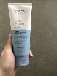 Пінка для вмивання з гіалуроновою Missha Super Aqua Ultra Hyalron Foaming Cleanser 200 мл