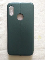 Чехол Fiji G.C. для Xiaomi Redmi Note 5 / Note 5 Global / Note 5 Pro книжка магнитная Dark Green фото от покупателей 2