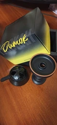 Набір чашка Dumok Harmony Black Matt + kaloud (чорний матовий)