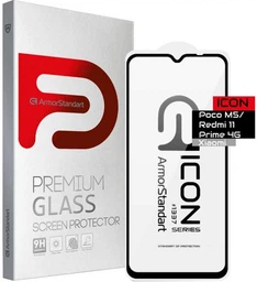 Защитное стекло ArmorStandart Icon для смартфона Poco M5/Redmi 11 Prime 4G Black (ARM62811) фото от покупателей 1