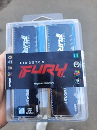 Оперативна пам'ять HyperX DDR4-3200 16384MB PC4-25600 (Kit of 2x8192) Fury RGB Black (HX432C16FB3AK2/16)