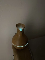 Аромадиффузор увлажнитель воздуха с лёд подсветкой Air Purifier LR053 Коричневый (11973) фото от покупателей 1