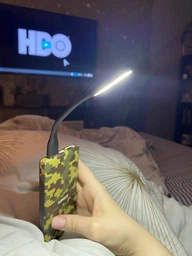 USB лампа для ноутбука клавиатуры Supretto фонарик мини, зеленый USB-777