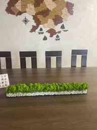 Моссариум со стабилизированым мхом MiNature Moss 80см фото от покупателей 5